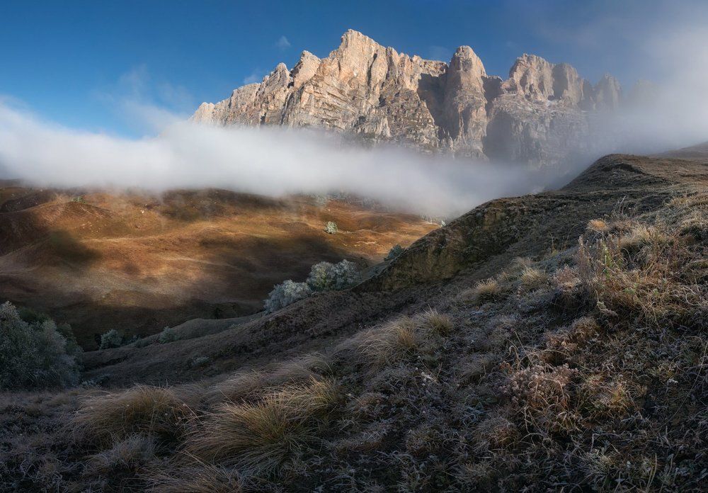 Холодное утро.