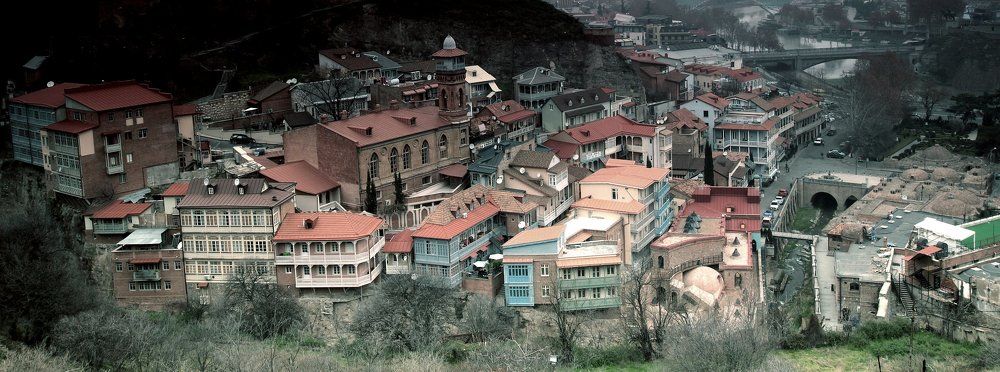 Тбилиси.Старый город.Район бань.Абанот Убани