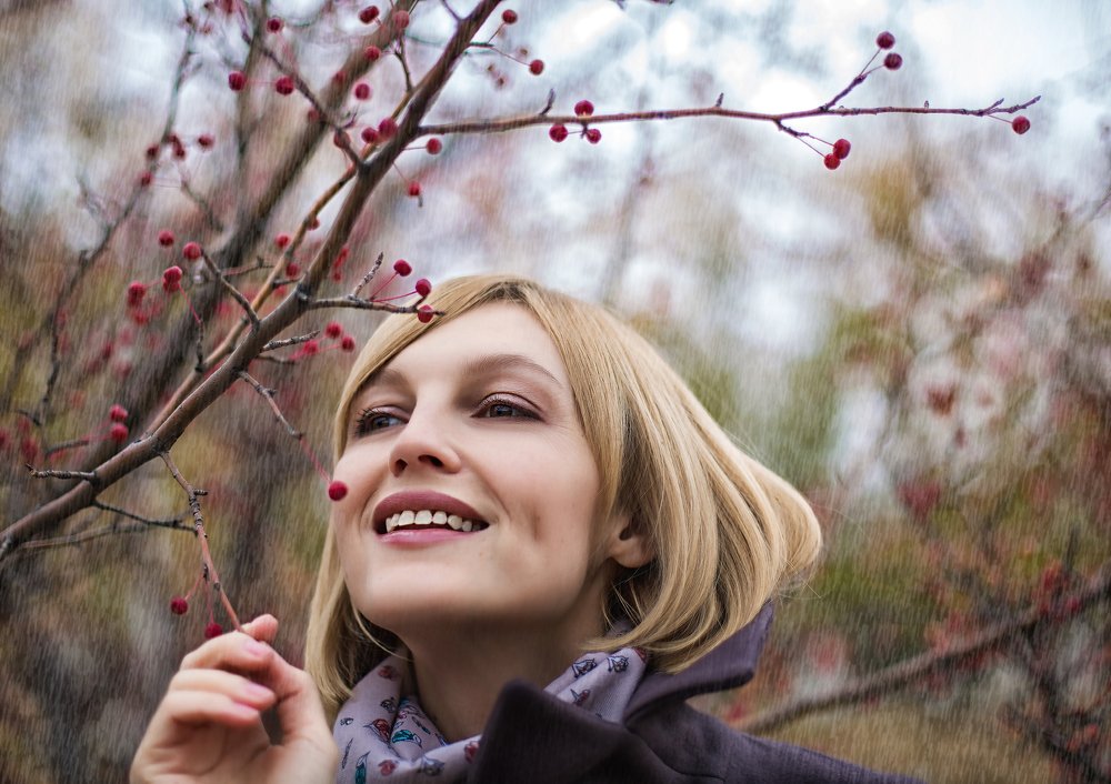 Улыбка под дождем