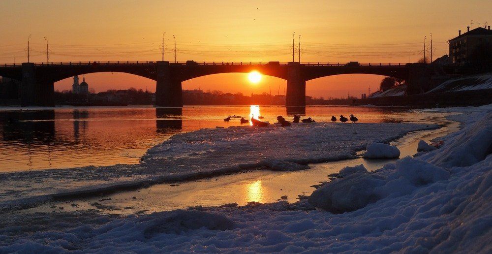 Восход с багрянцем