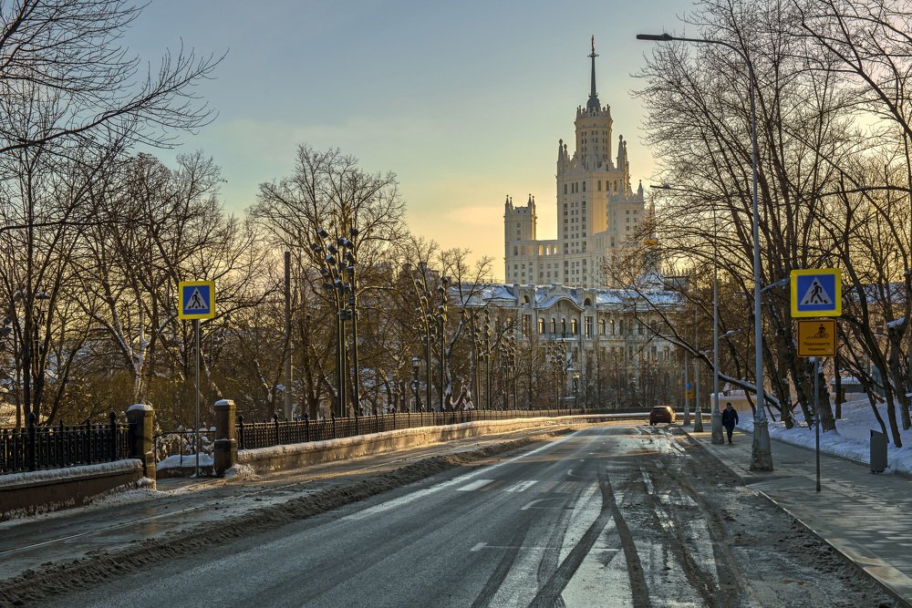 Яузский бульвар.