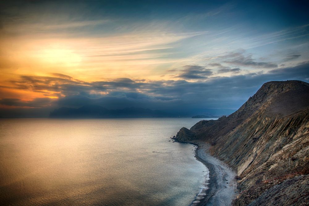 Кара-Даг на закате