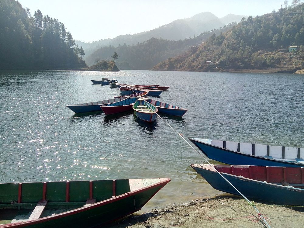 Floating Boats