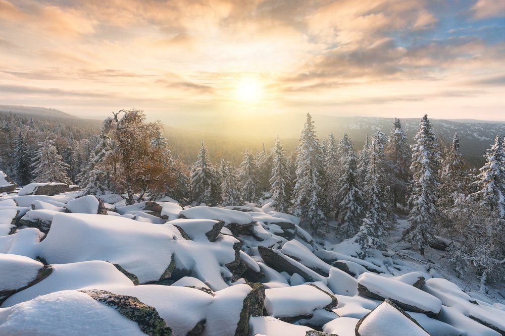 Первый снег на Таганае