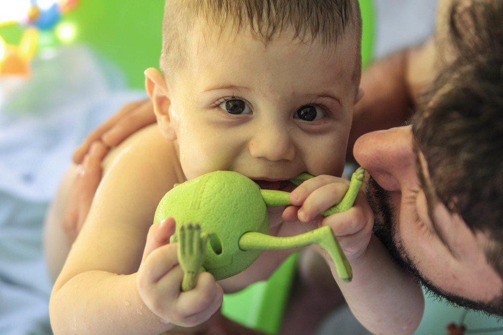 Маленький зеленый человечек.