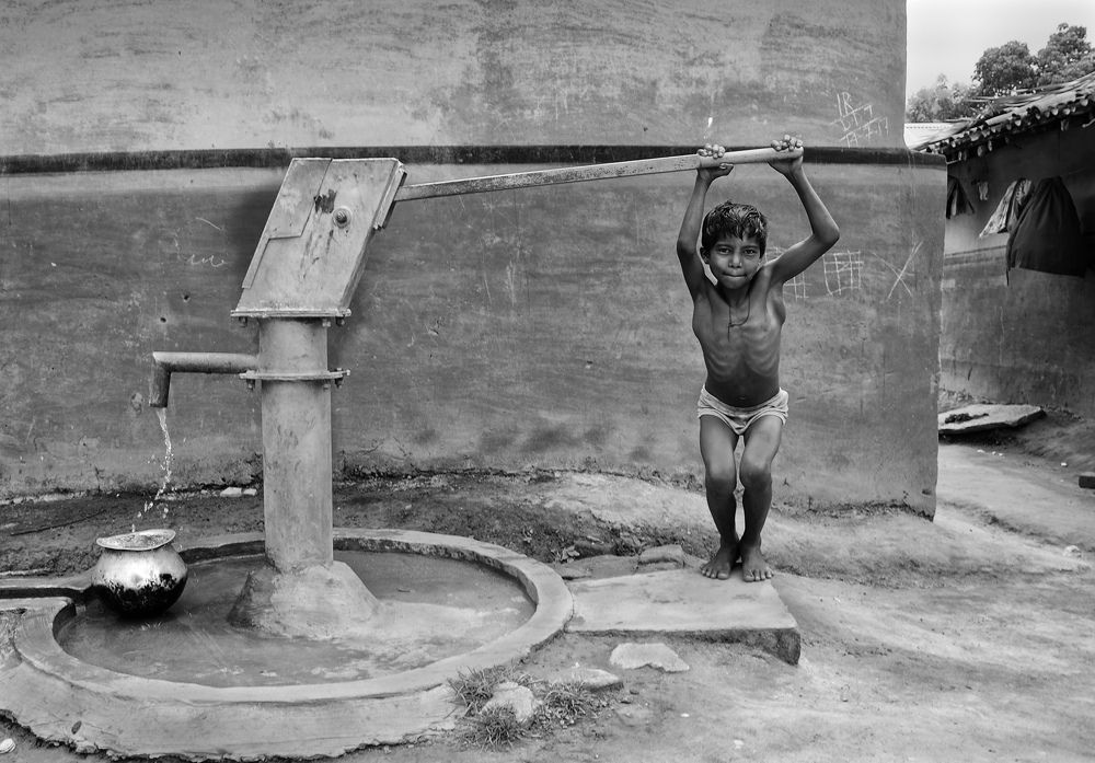 Childhood in village