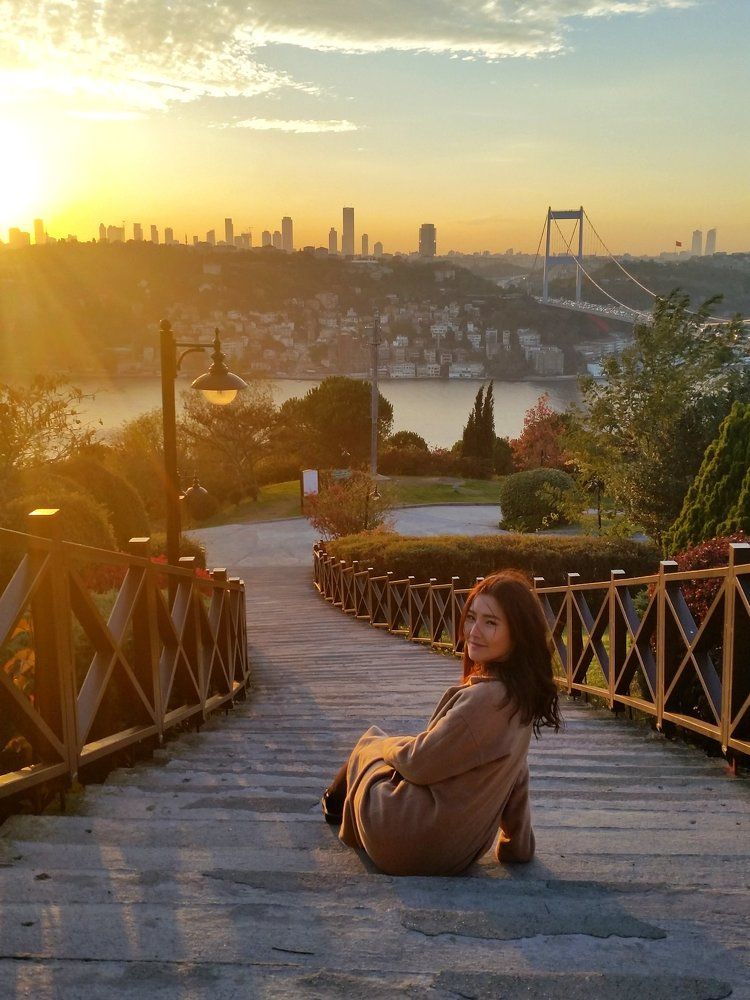 Happy moments in Istanbul