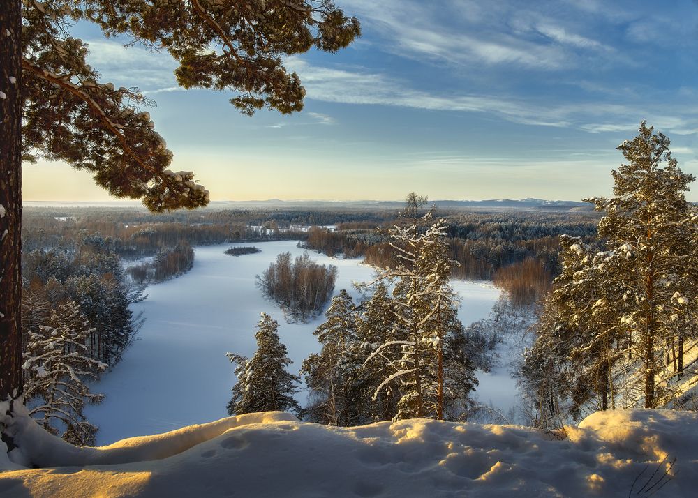 Утро заповедного края...