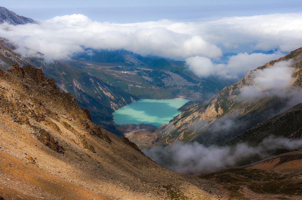 Большое Алматинское озеро.