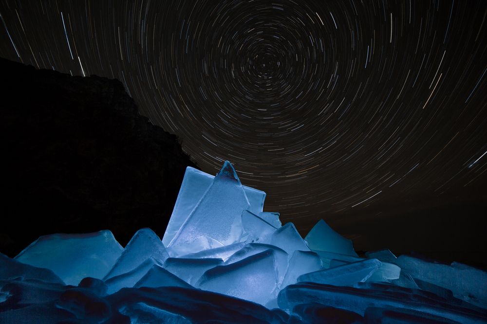 Волшебство байкальского льда