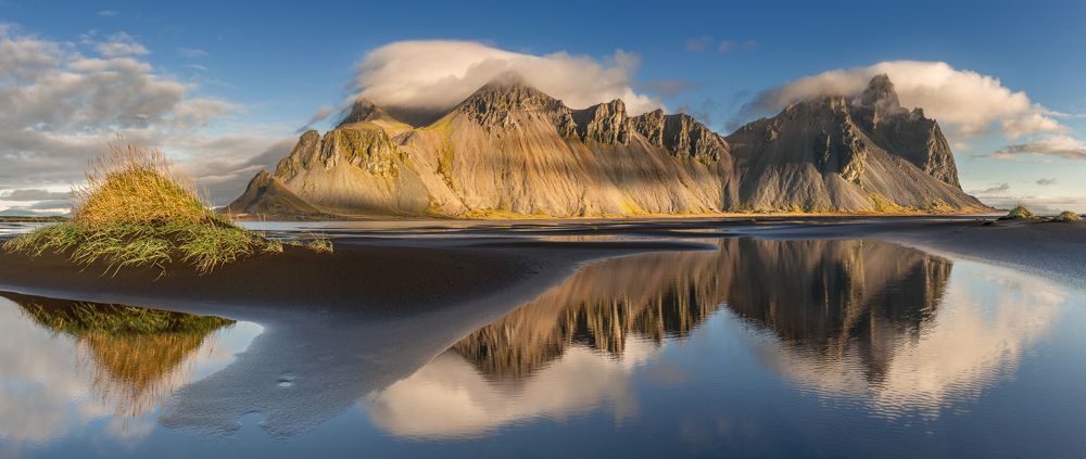 Reflection of Vestrahorn