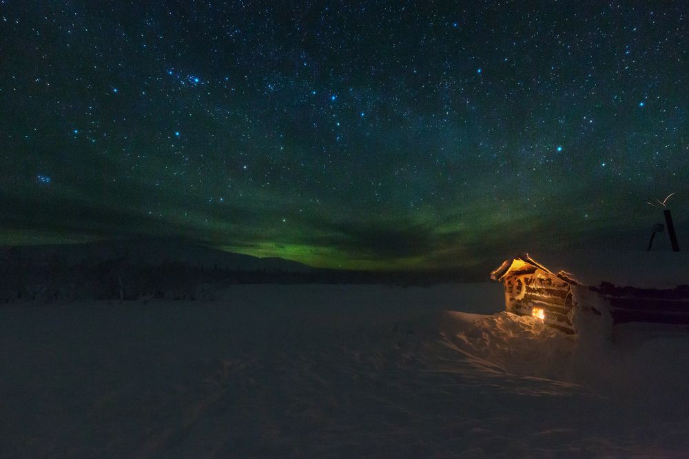 Рождественская ночь на Северном Урале