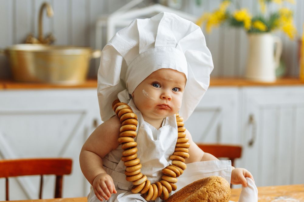 Сладкая булочка