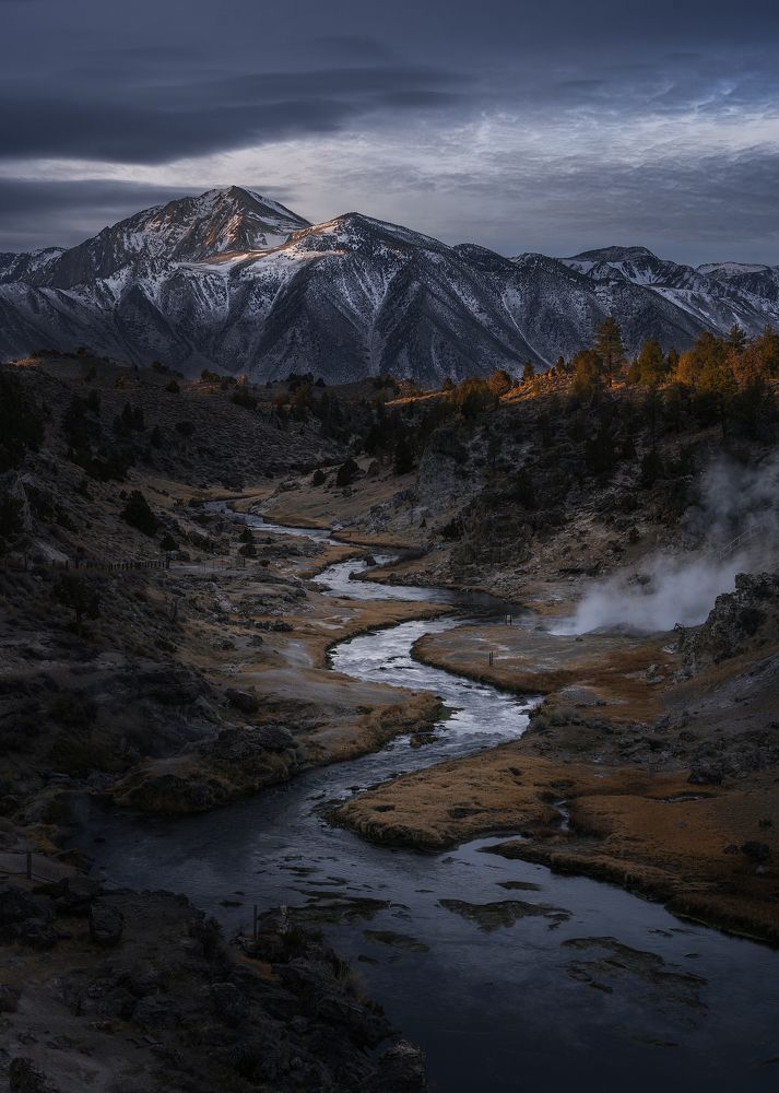 Hot creek to Sierra Nevada