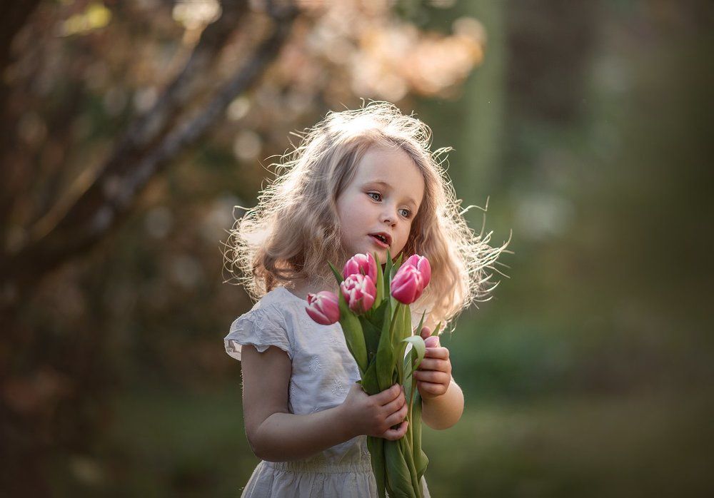 Разговор с цветами..