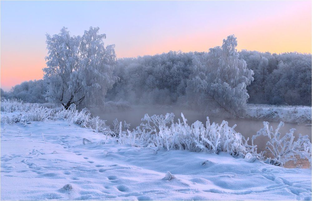 Зимняя река