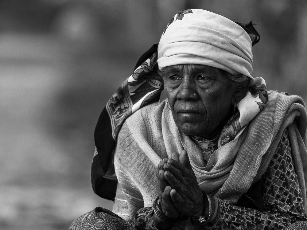 Молитва, а может быть мольба.