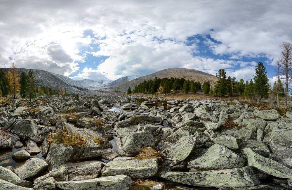 Хакасия, Западный Саян, озеро Каменистое