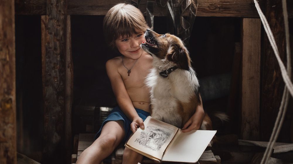 Маленькие тимуровцы