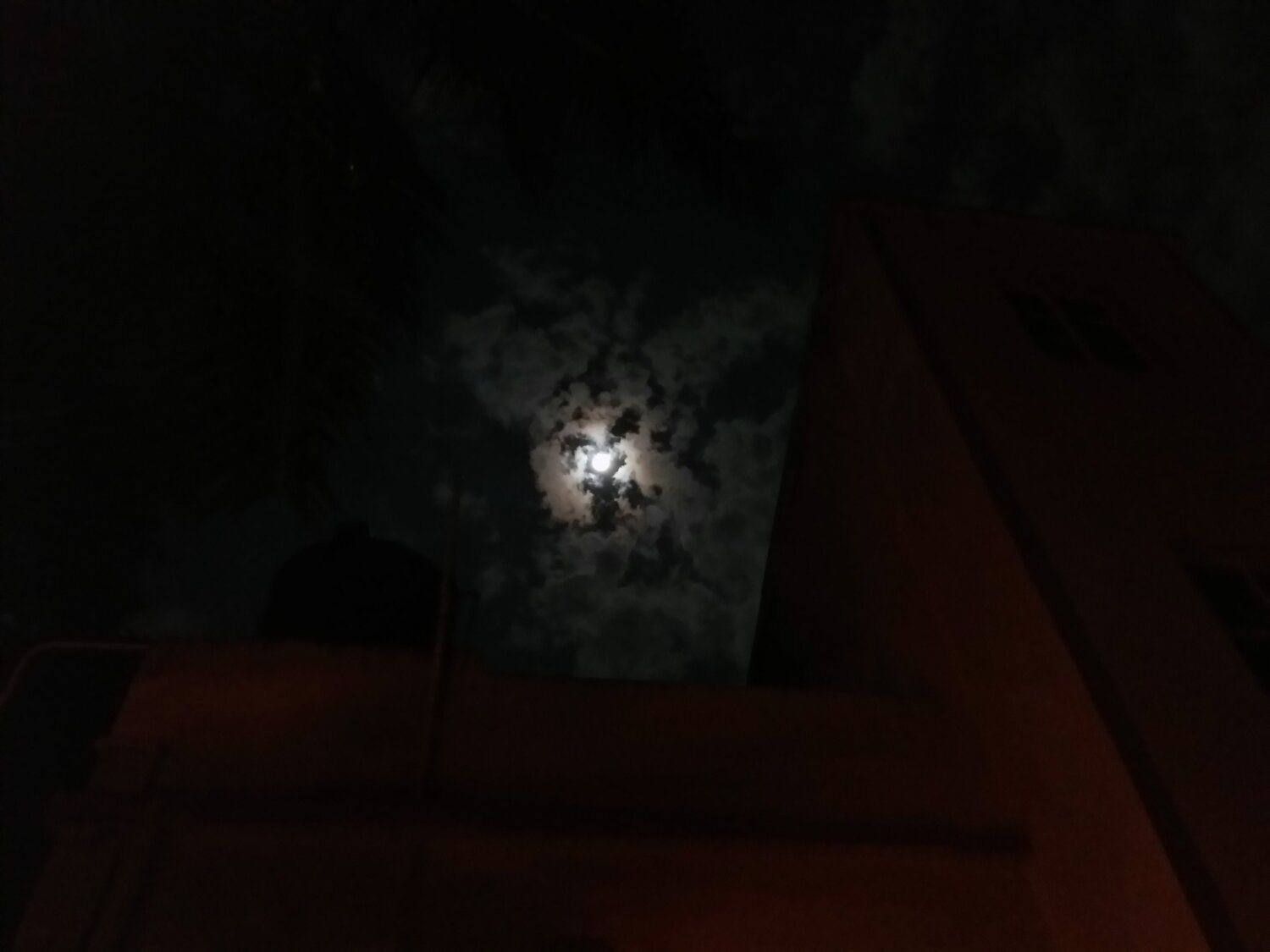 Cloudy Moon