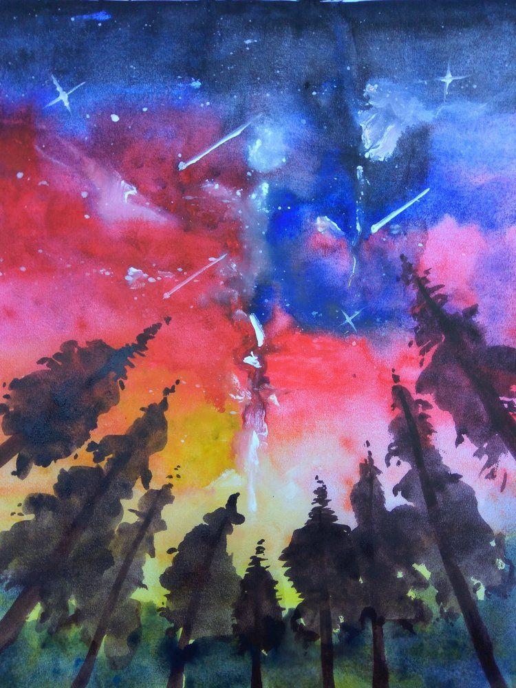 Red sky