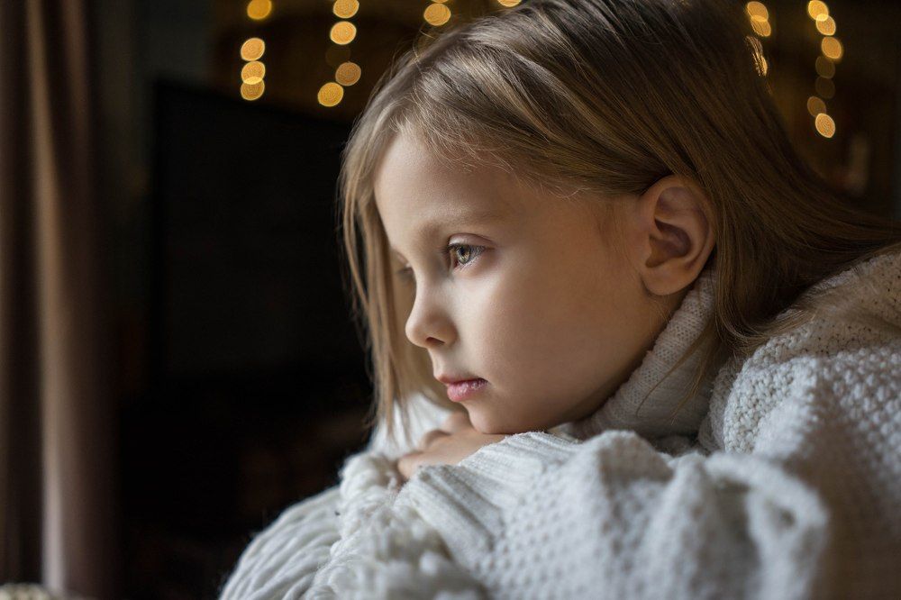 За окошком снег