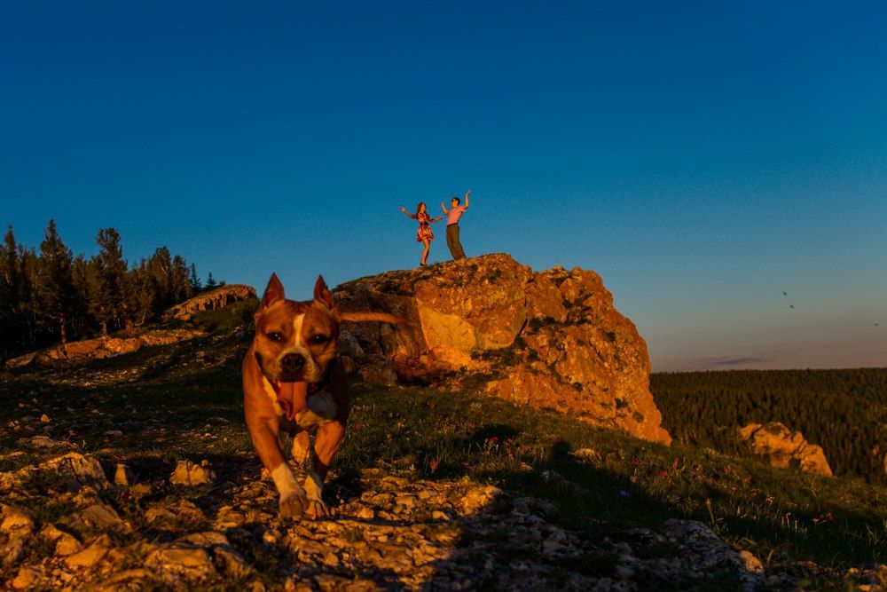 Красный закат