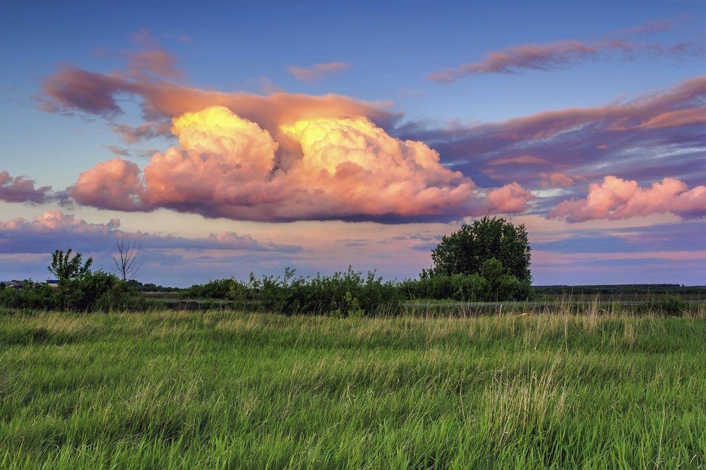 Закатное облако