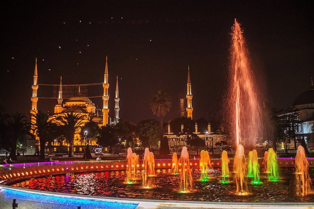 Голубая мечеть.