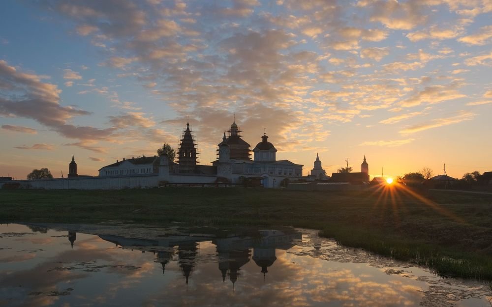 Рассвет в Коломне.