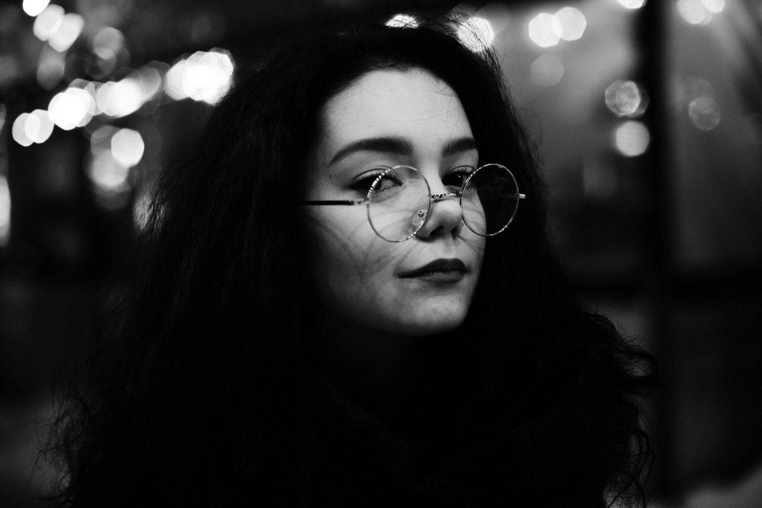 Monochrome girl