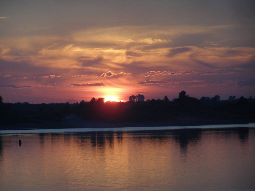Закат на Томи