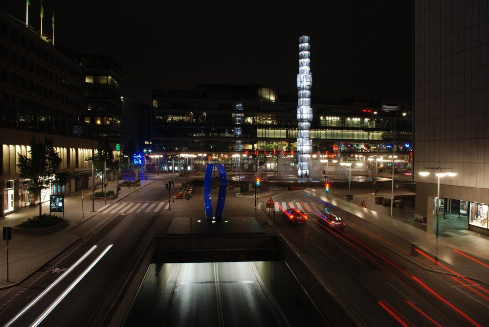 Ночной Стокгольм