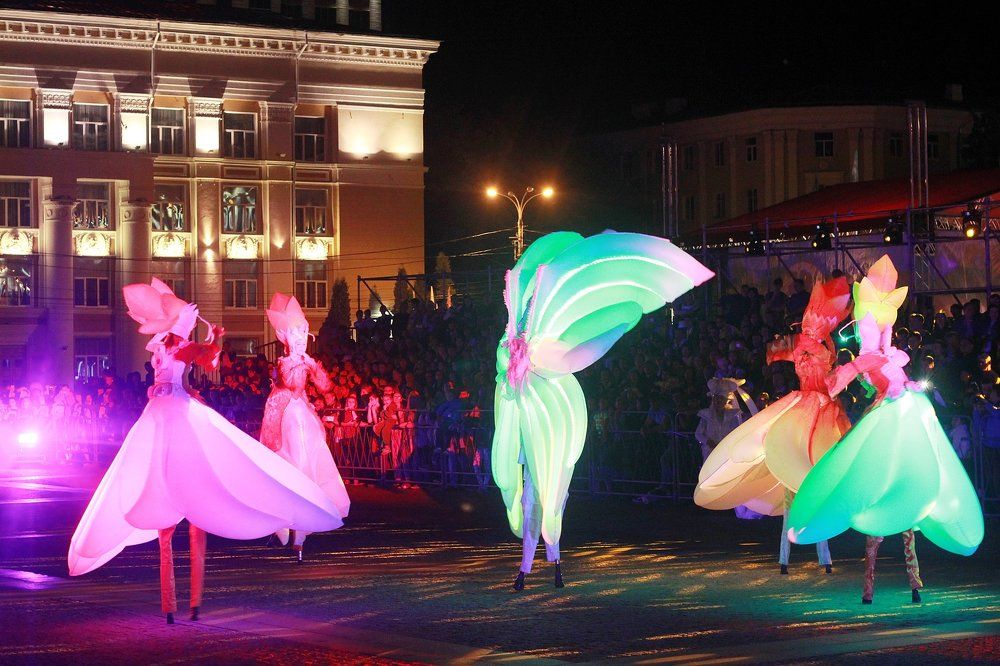 Игра света.