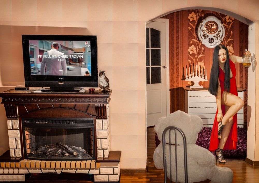 Света и медведь.