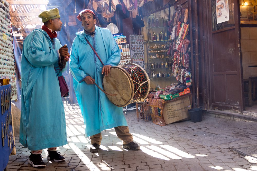 Старый рынок Марракеша / Old Marrakech market