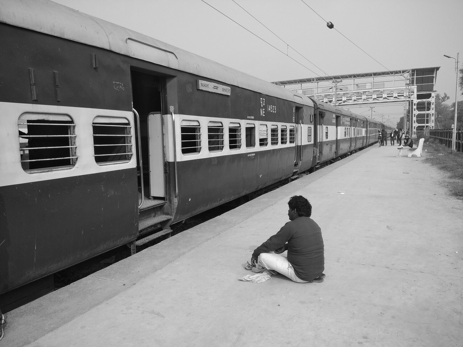 Lonley at station