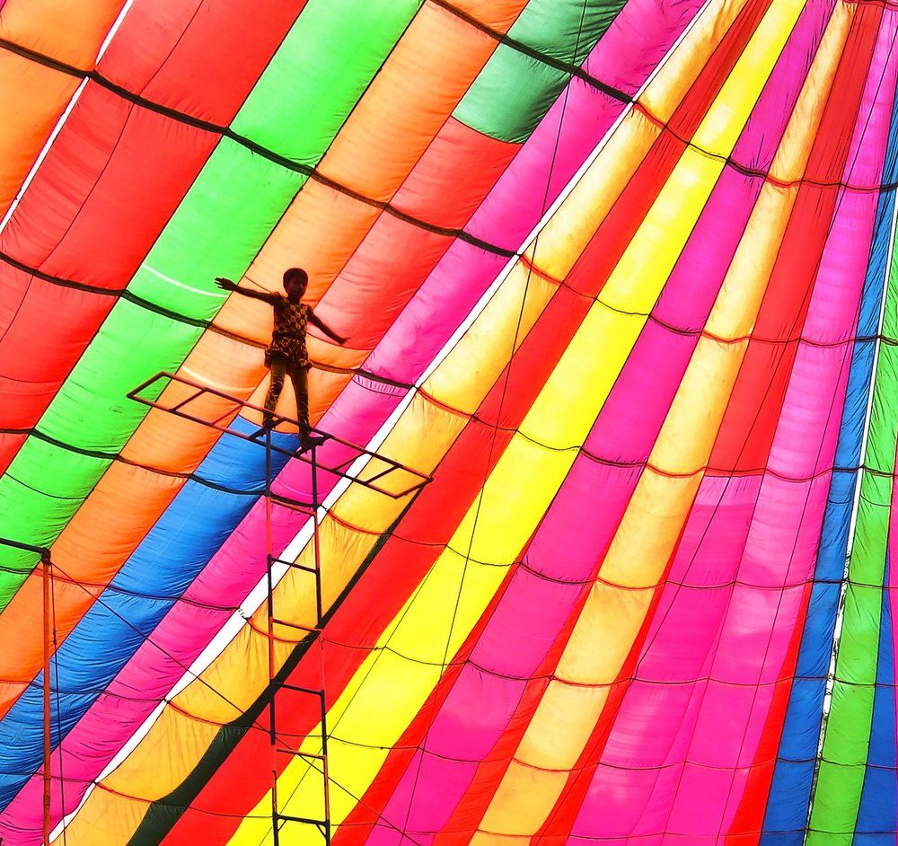 Dreaming to reach the rainbow