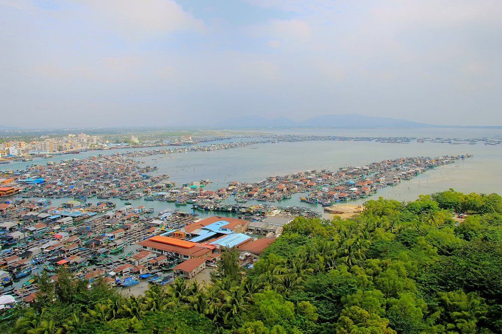 Город рыбаков на воде ******