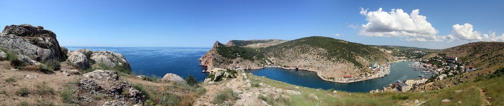 Панорама бухты Балаклава