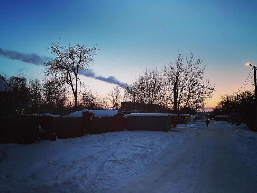 Морозное утро