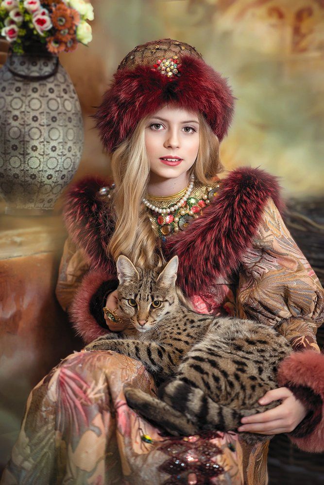 Портрет маленькой княжны