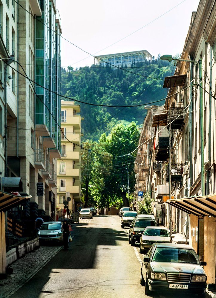 Дорога к фуникулёру