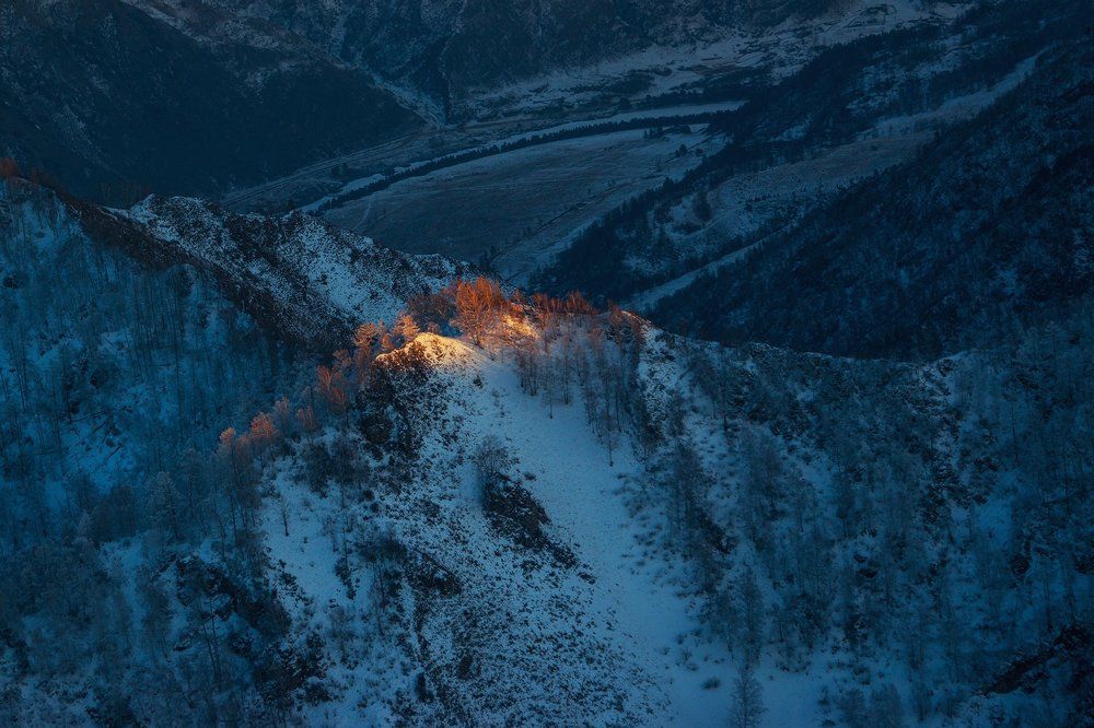 Поцелуй уходящего солнца