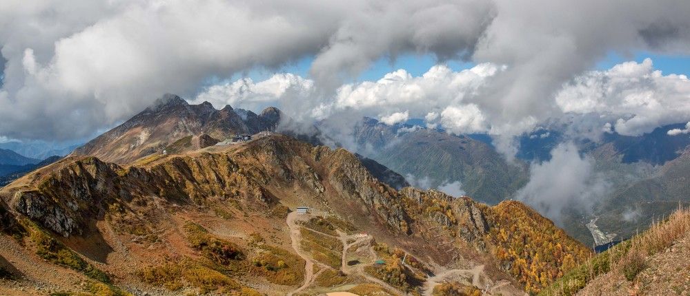 Вид с высоты 2130 метров