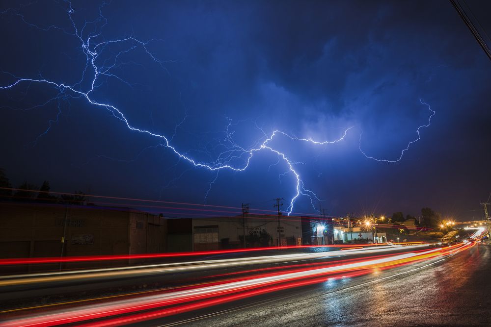 luz natural y luz humana