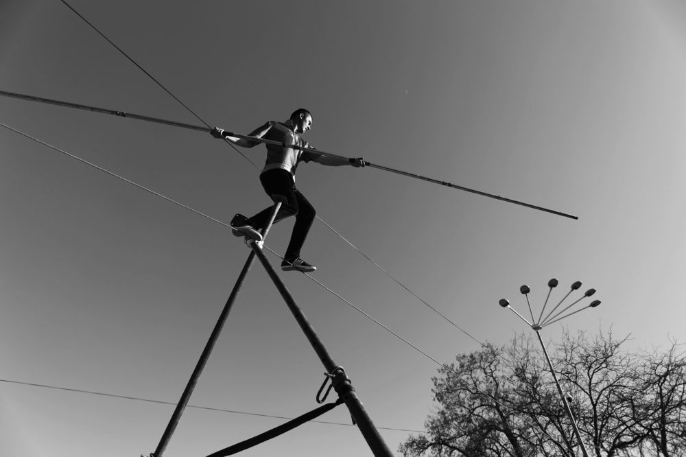 Шоу дагестанских канатоходцев