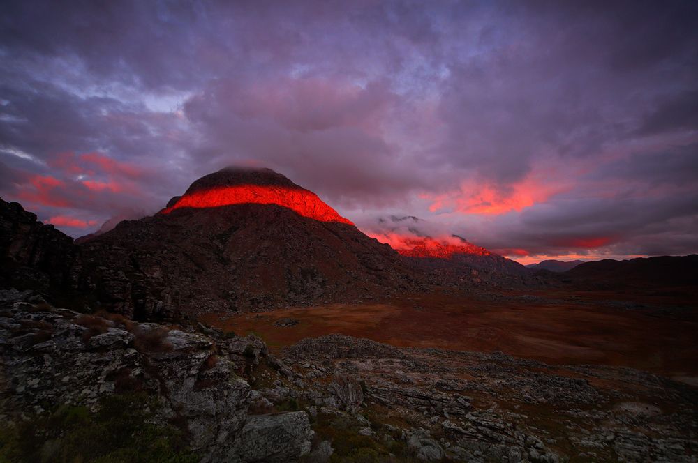 Закат в горах Чиманимани