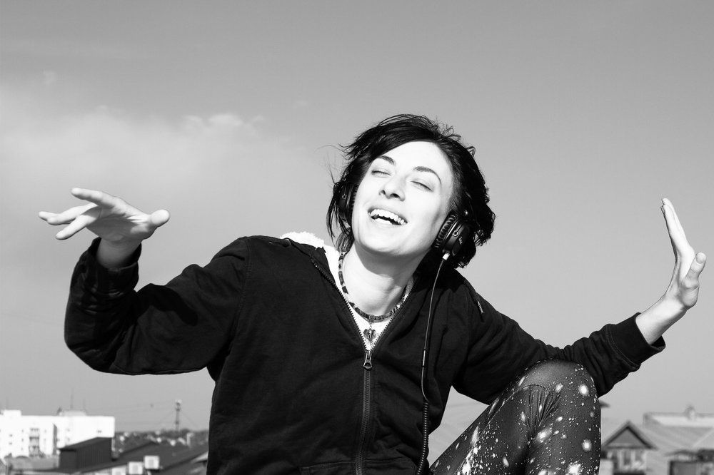 Счастье на крыше.