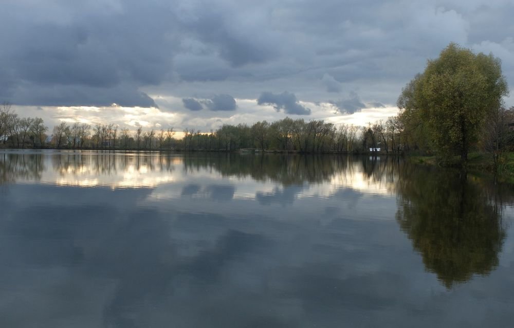 отражение вечера